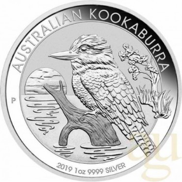 1 dolar Australia 1oz Kookaburra - moneda de argint an 2019